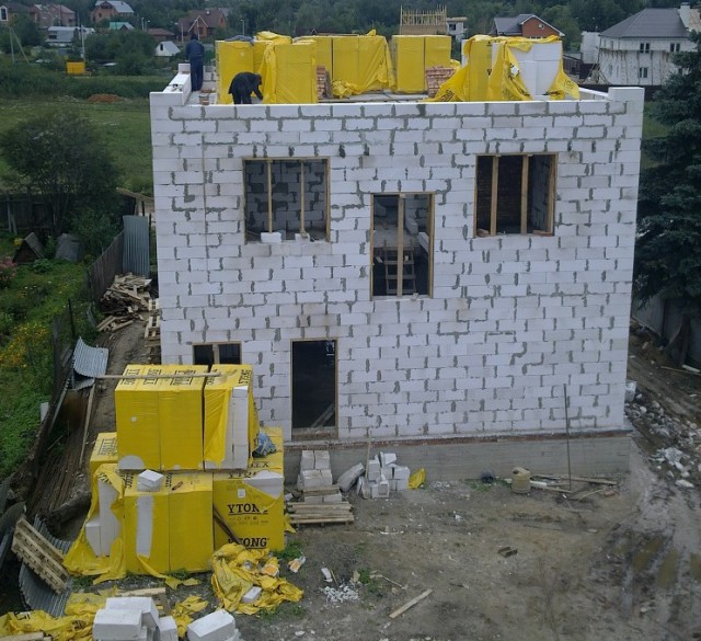 Стройка дома