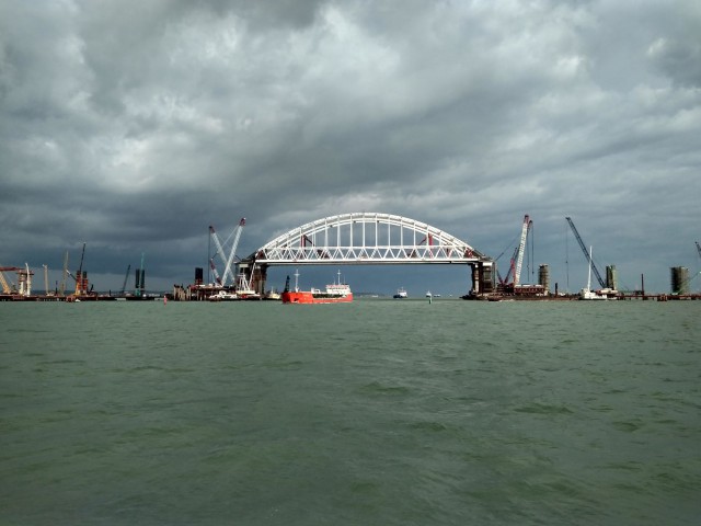 Мост через Керченский пролив 27.10.2017