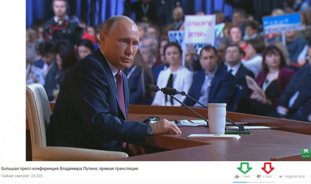 Пресс-конференция Путина В.В. 2017