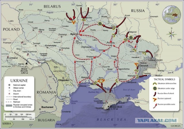 Сводка на 22:30 25.02.22