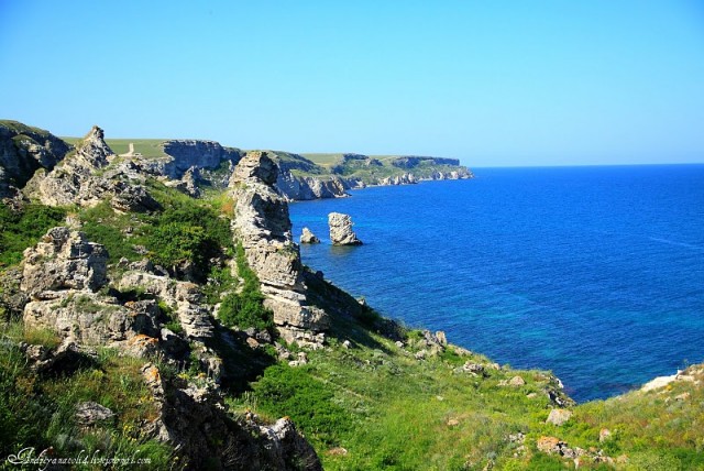 Летние красоты мыса Тарханкут