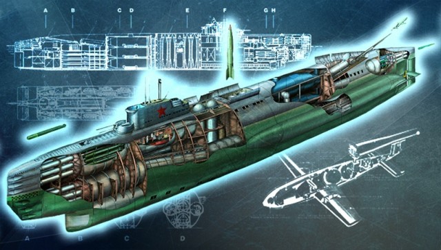 Подводная лодка П-2 — «бабушка» 941 проекта «Акула»