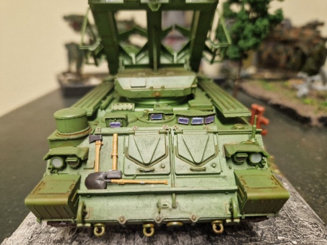 Рукоделия пост. 2П25 ЗРК 2К12 "Куб" SAM - 6 от Trumpeter