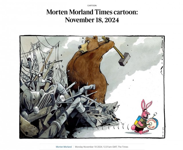 The Times выдали красивую иллюстрацию "Плана стойкости" Зеленского