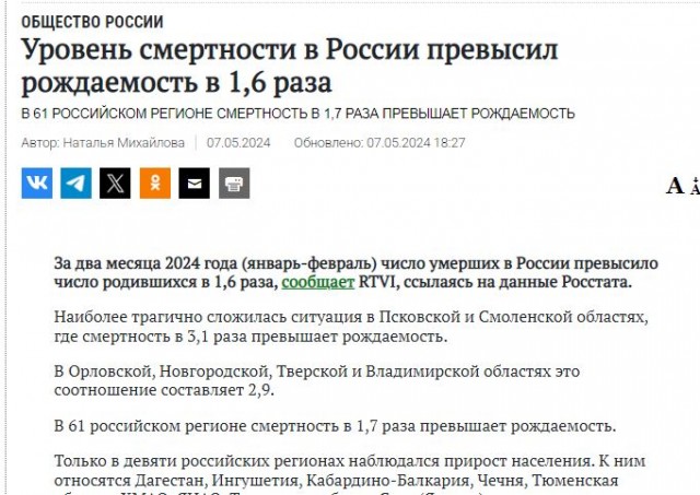 По количеству больниц Россия уступила РСФСР 1932 года