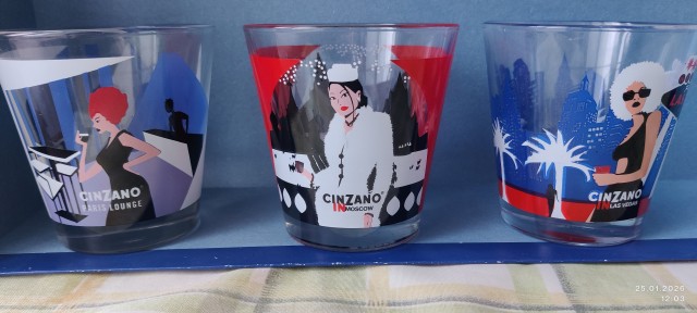 Ищу стаканы Cinzano