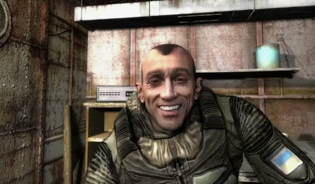 Внутри защитнго купола на Чернобыльской АЭС.