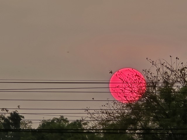 Закат Таиланд,  бурирам..