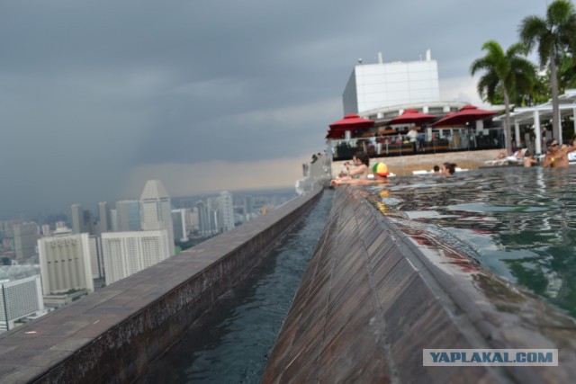 Сингапур. Гостиница "Марина Бэй"