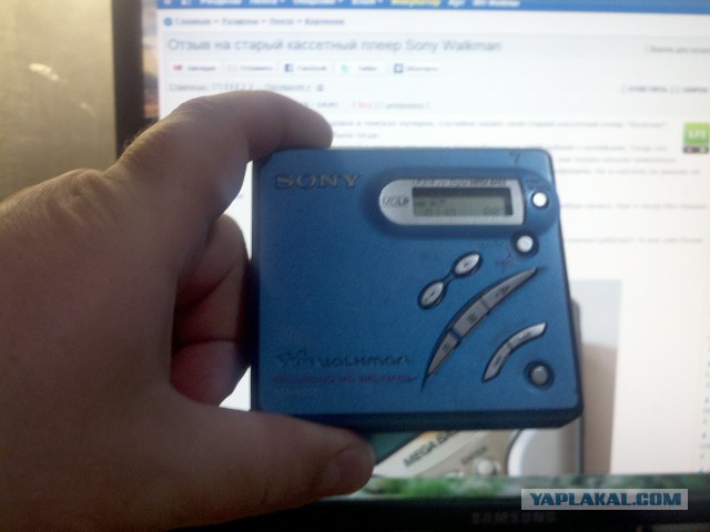 Отзыв на старый кассетный плеер Sony Walkman