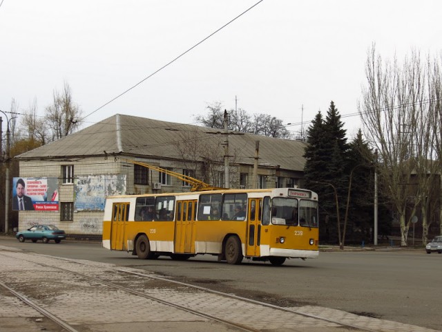 Электротранспорт в городах Донбасса