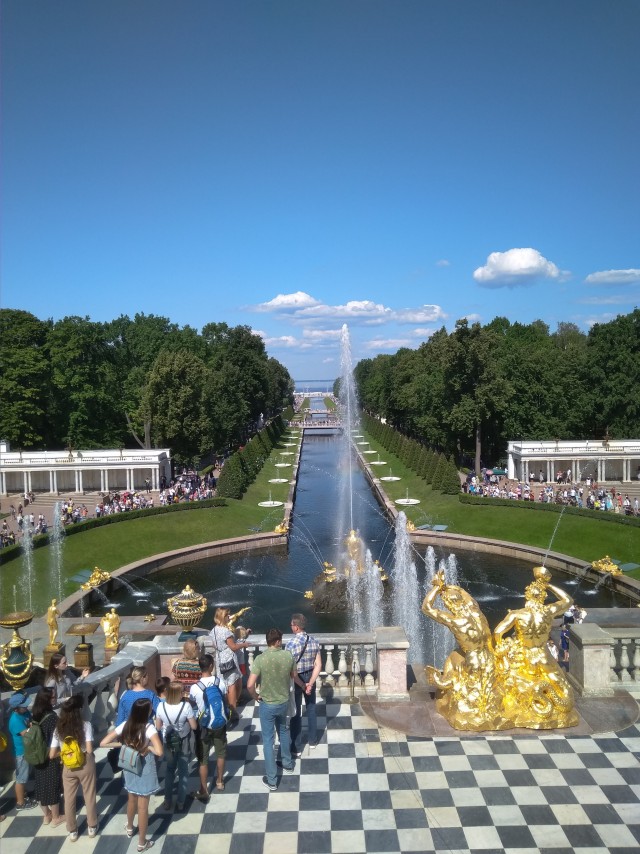 Петергоф. Прогулка по Нижнему парку