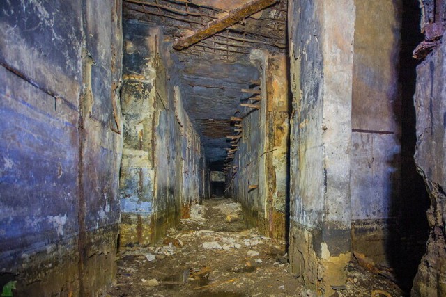 Взорванный в 70-х комплекс группового старта ядерных ракет 551-го РП