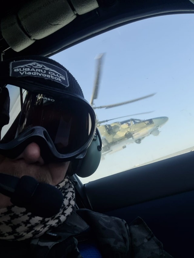 Ка-52 против Subaru