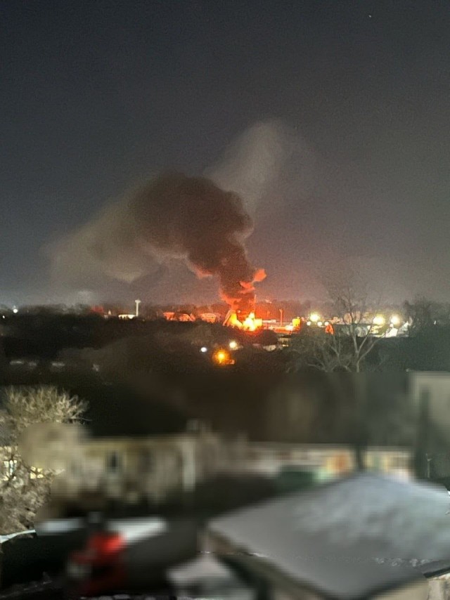 Атака бпла на Курск