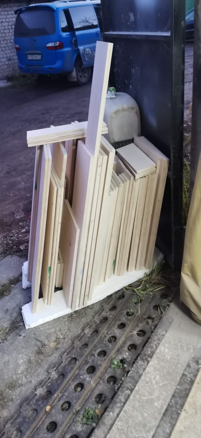 Буфет из фанеры