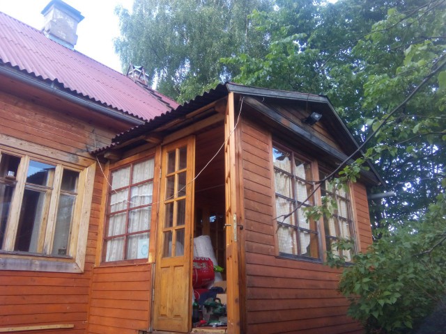 Крыша и крыльцо своими руками.