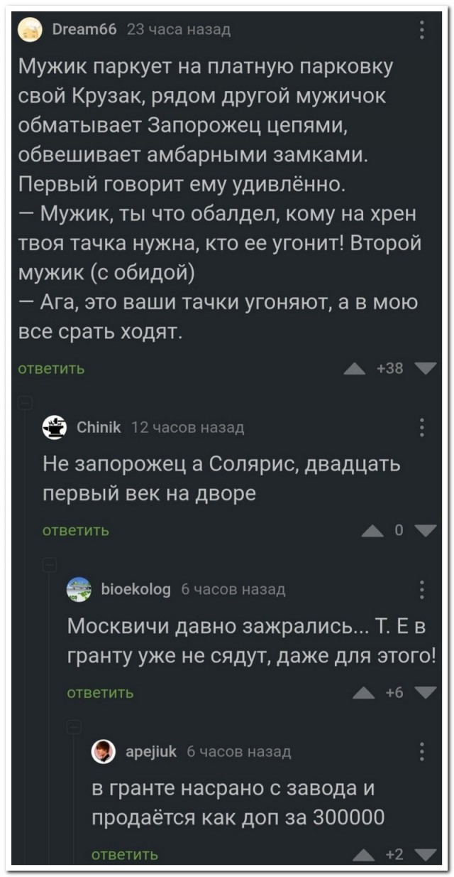 Забавные комментарии из социальных сетей (28.02.22)