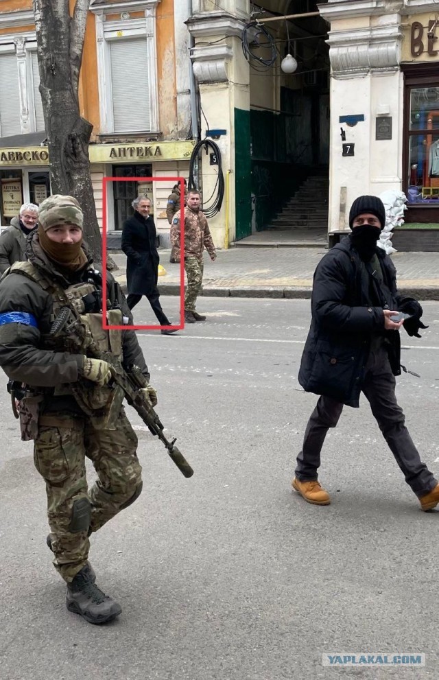 Бернар Анри-​Леви, "серый кардинал" Соросовской демократии на экспорт, появился в Одессе