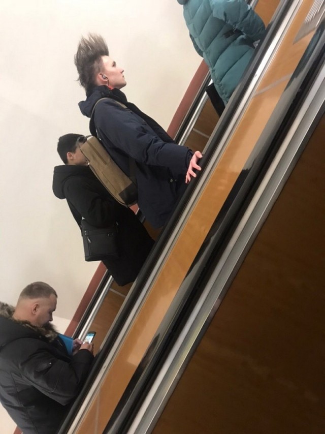 Модники из нашего метро в этот вторник