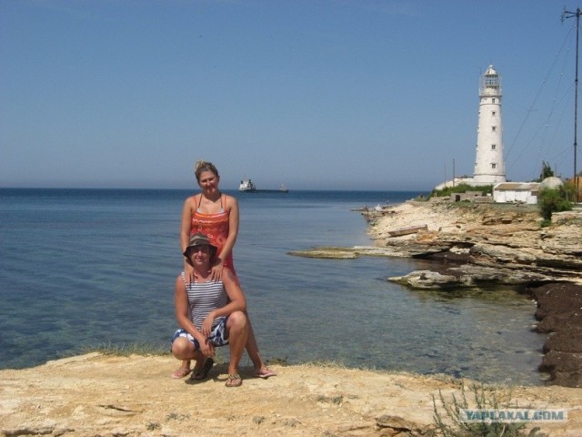 Мыс Тарханкут - самая западная точка Крыма.