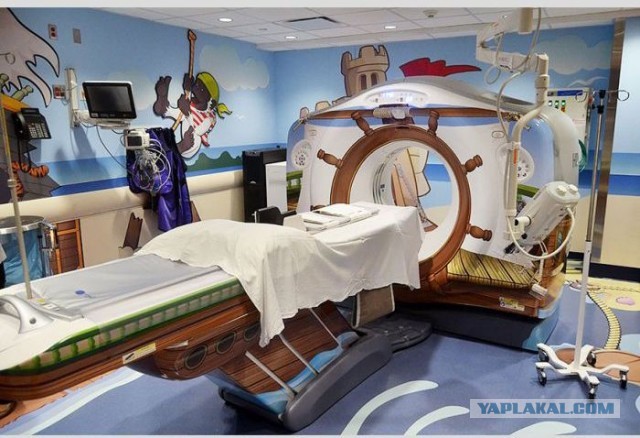 Аппарат МРТ в детской больнице Нью-Йорка