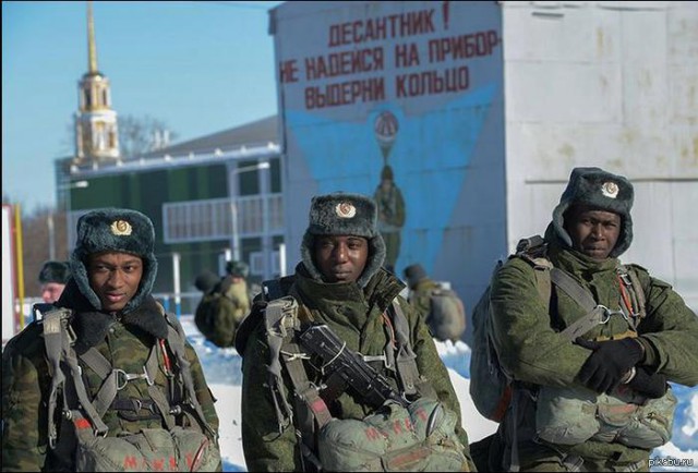 В Харьков прибыли американские наемники-негры