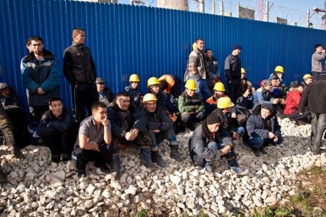 Пожар на Олимпийском объекте в Сочи