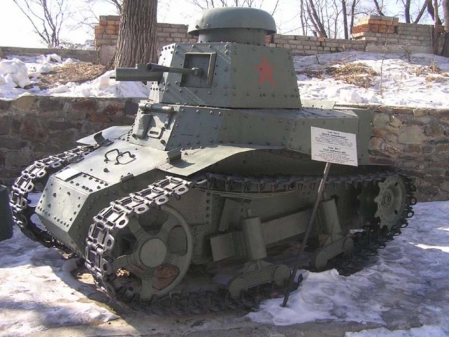 Легкий пехотный танк МС-1 "СССР"
