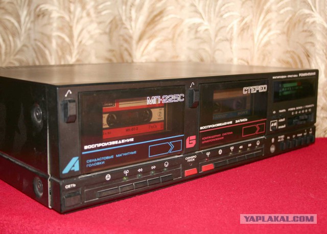 Стационарные кассетные магнитофоны