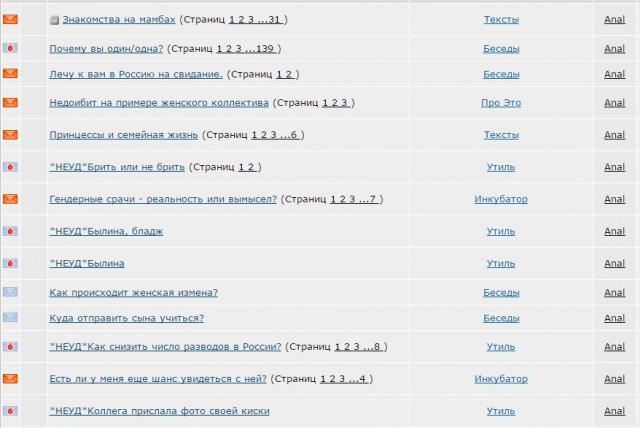 Знакомства на мамбах