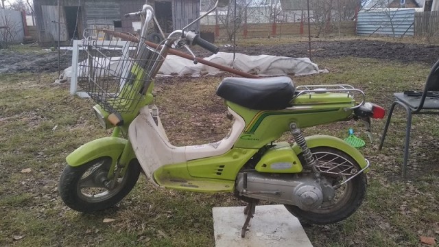 Продам ретро скутер Yamaha passol