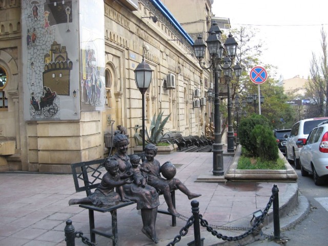 Москва - Баку - Тбилиси - Баку - Москва.