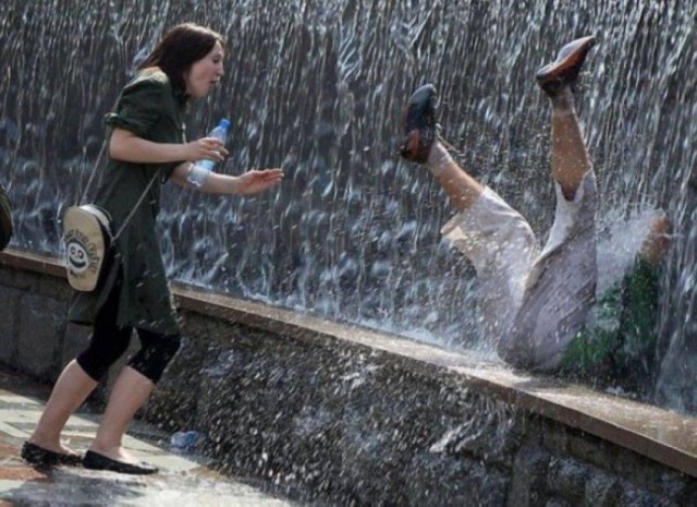 За секунду до…