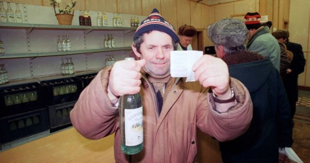 О крепости водки