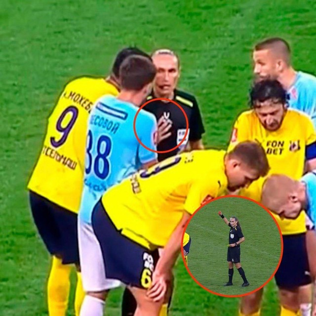 Легионера из Ирана ФК«Ростов» удалили после того, как он потрогал женщину-арбитра за грудь