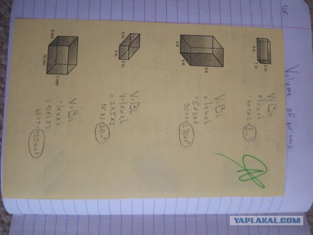 Школа США, 8-й класс. Пример: 5 + (-8) = ?