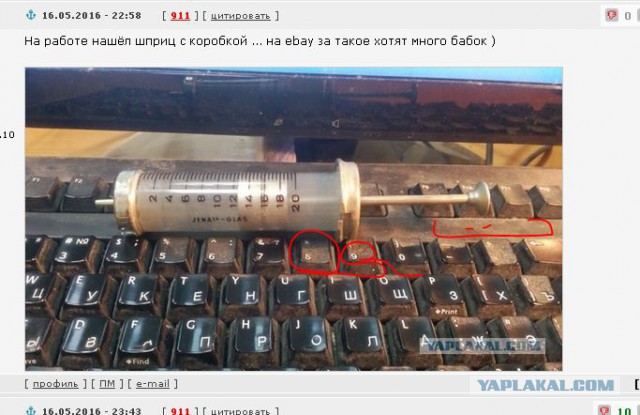История шприца