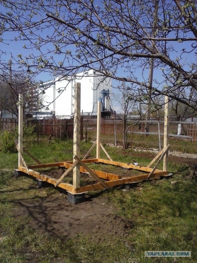 Моя мини стройка беседки 3х3 метра