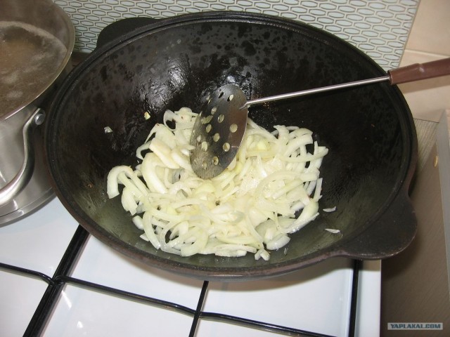 Обед из баранины