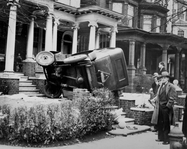 Трагичные и нелепые автомобильные аварии Бостона в 1930-х годах