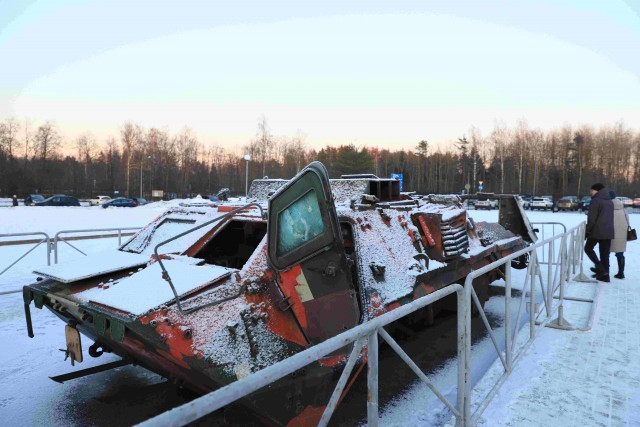 Выставка украинской техники в городе на Неве