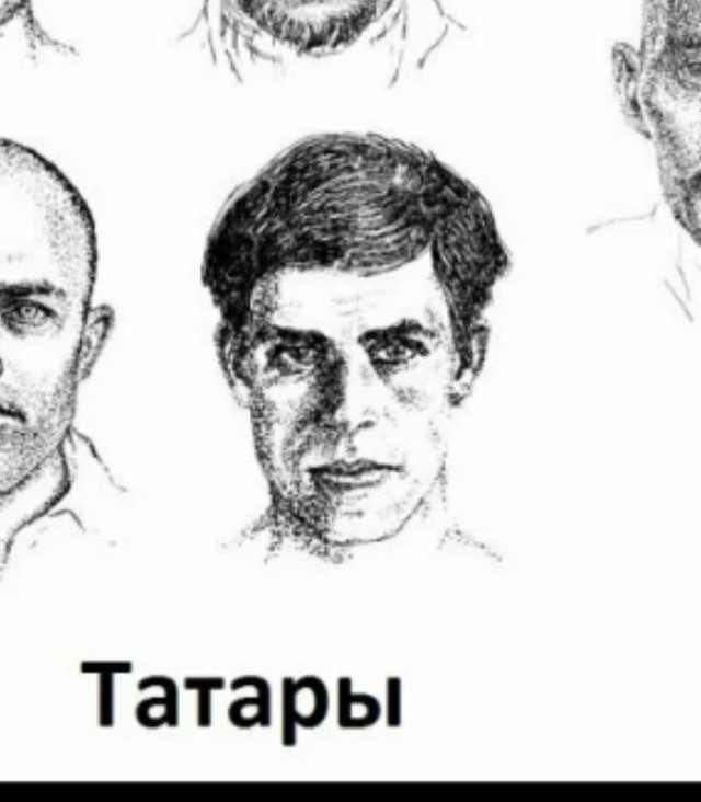 Башкиры и татары внешность