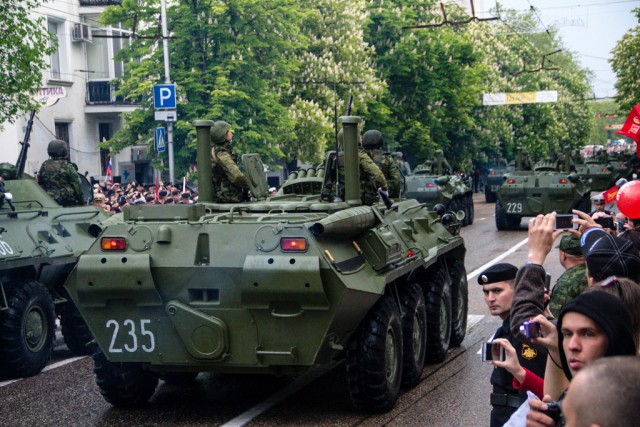 Парад Победы в Севастополе.