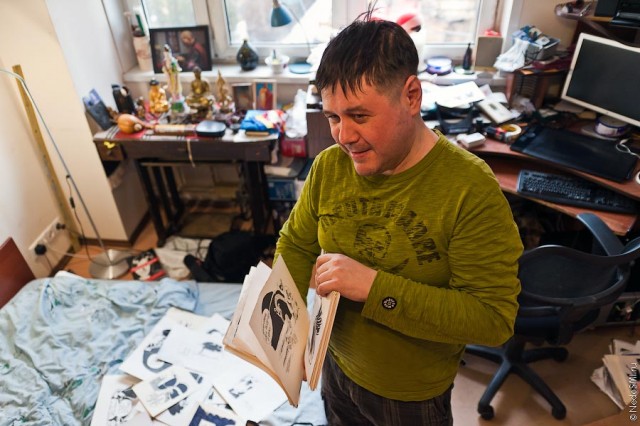 Будни карикатуриста