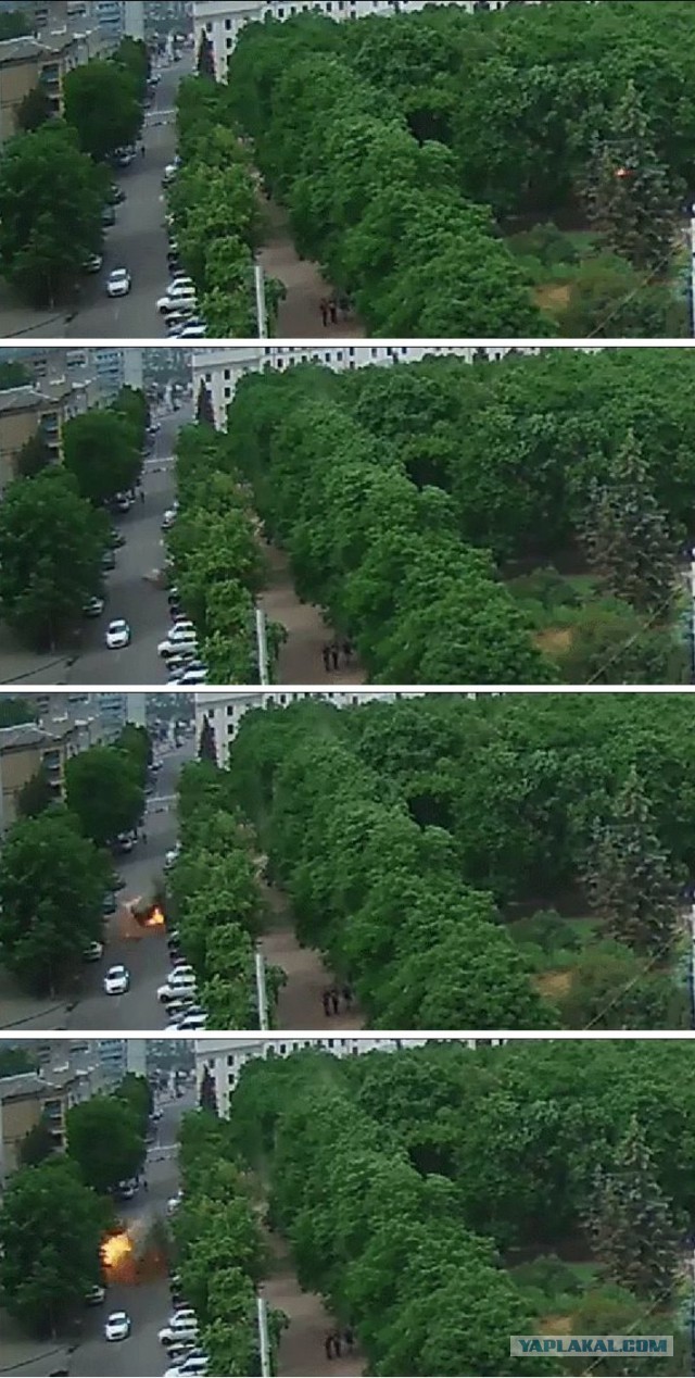 Луганск. Авиаудар