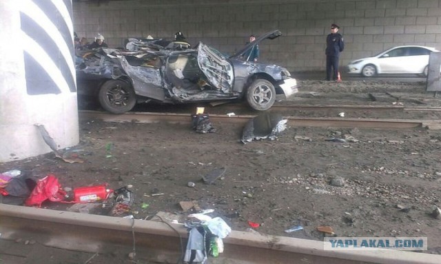 Жуткое дтп в Омске, 4 погибших (18+)