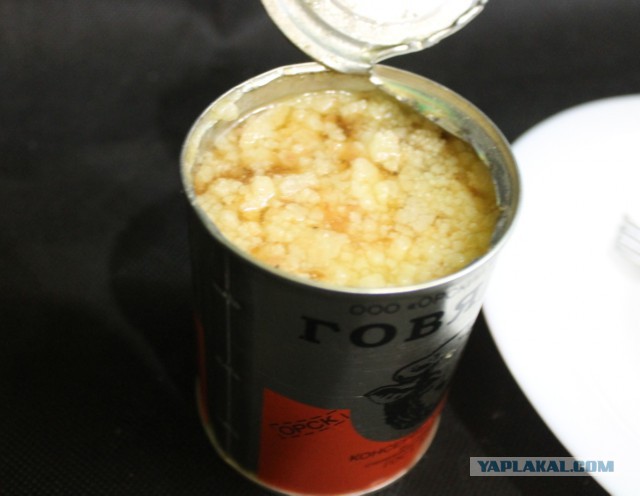 Оренбургские продукты. Тушенка, сгущёнка, мука, специи.