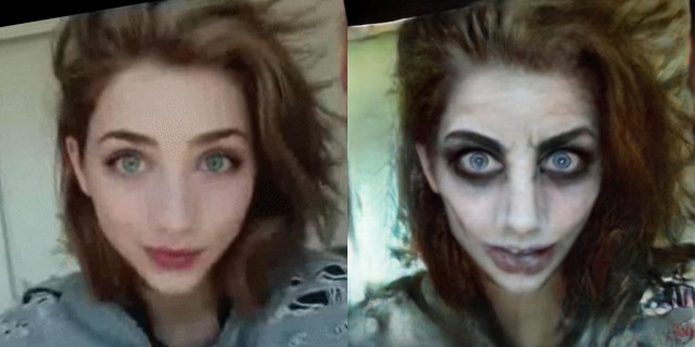 Make Me A Zombie! Нейросеть превратит Вас в зомби