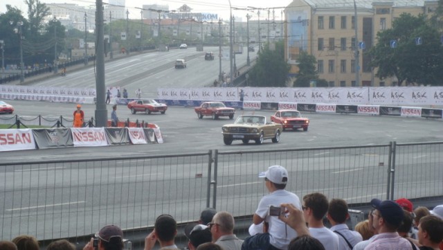 Bavaria Moscow City Racing 2010 - заезды и аварии